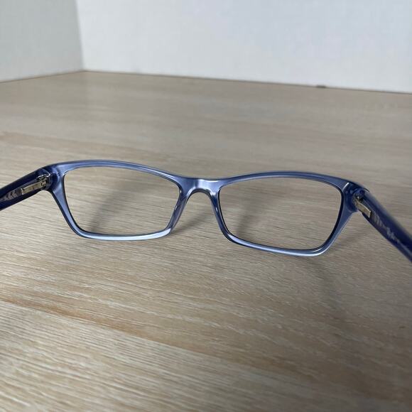 Ray-Ban RB5256 5190 Eyeglasses Translucent Blue Frames Only 52-16-135 - Picture 5 of 9